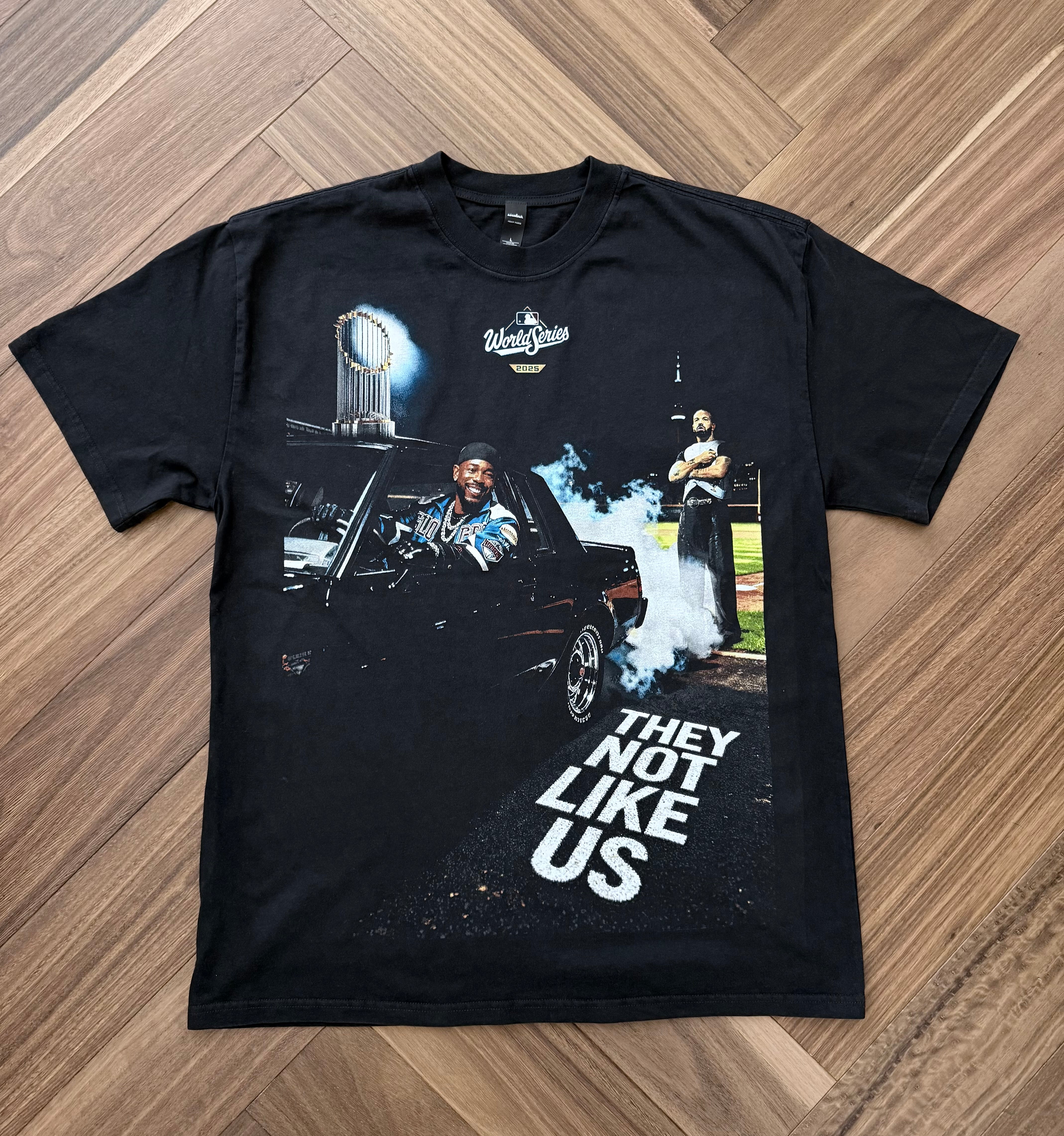 “They Not Like Us” World Series 2025 Premium Heavy Tee