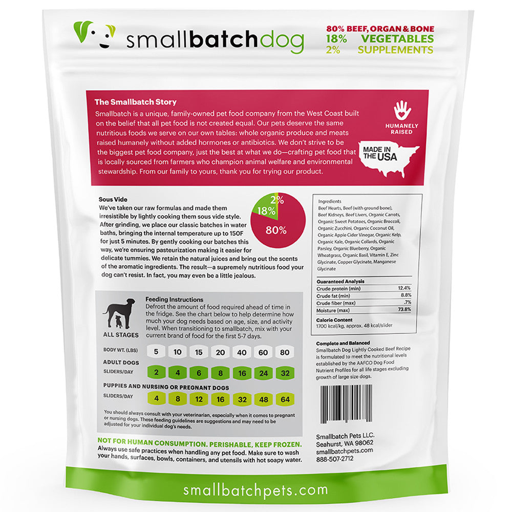 Lightly Cooked Beef Batch