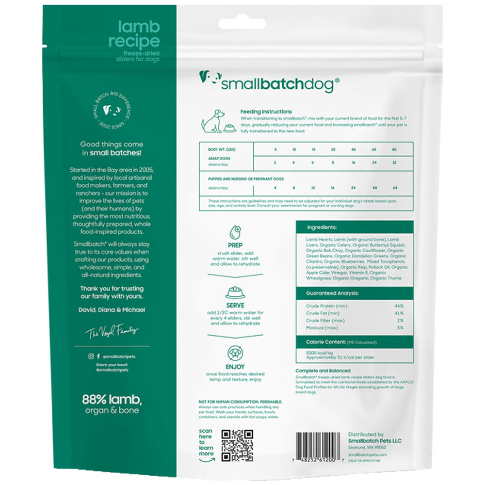 lightly cooked lamb batch