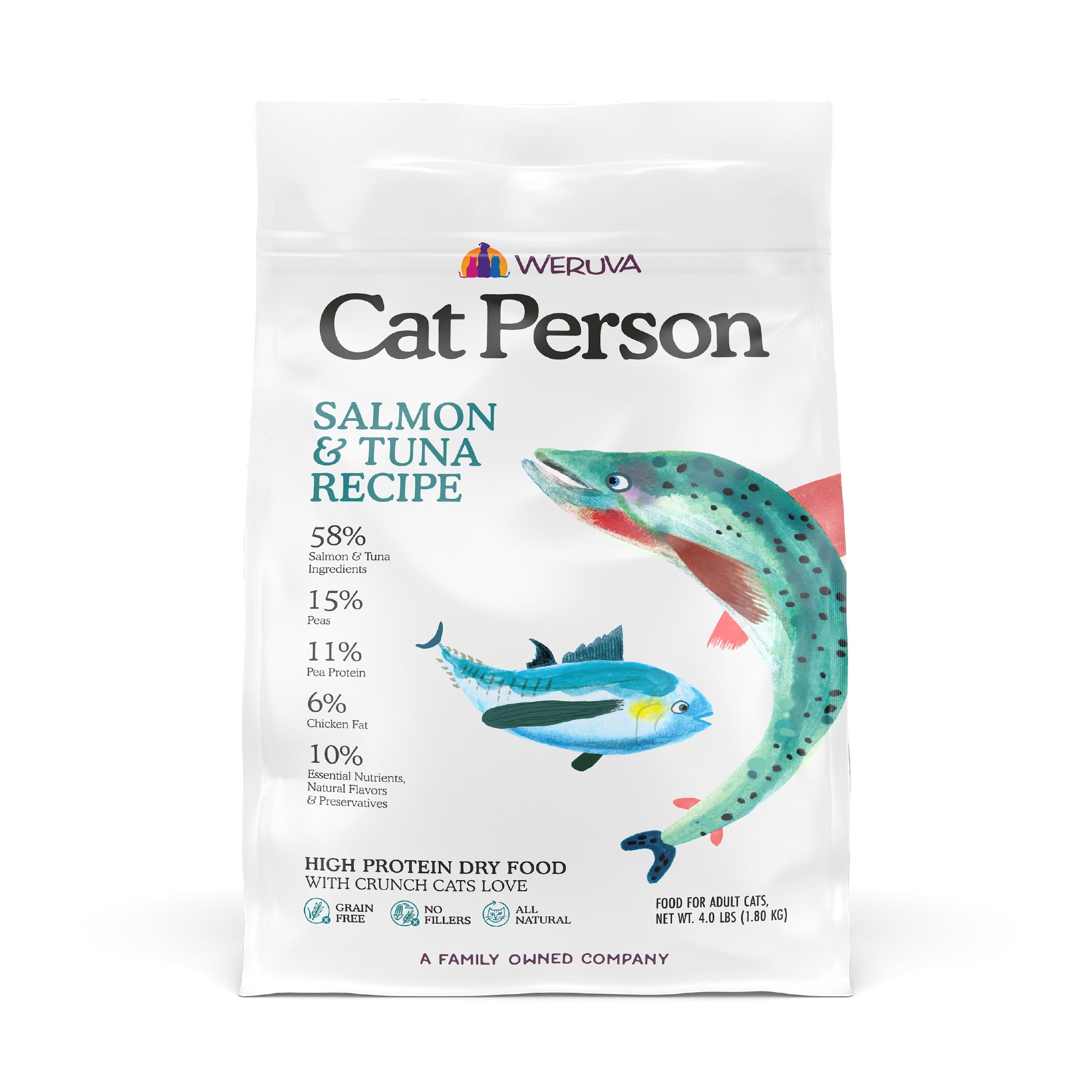 Salmon & Tuna Dry Food