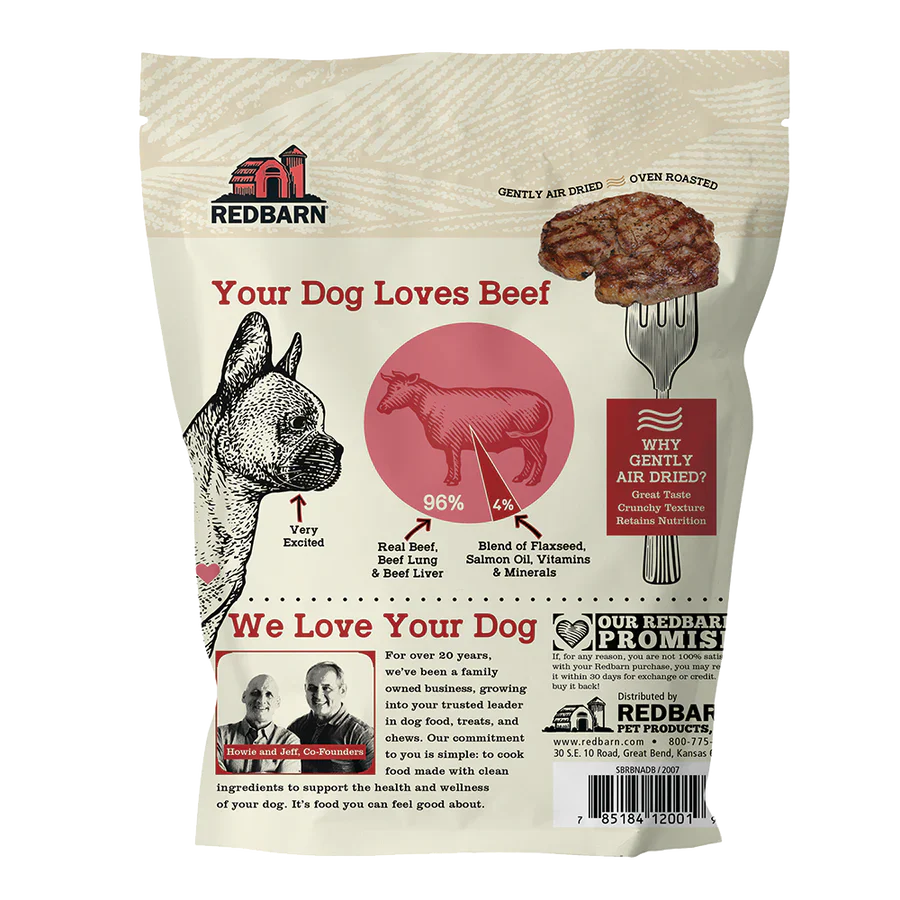 Redbarn Air Dried Beef Recipe Dog Food