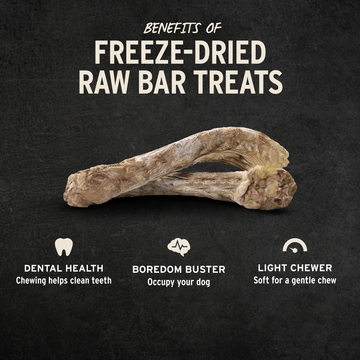 Vital Essentials Dog Raw Bar Freeze Dried Duck Neck Treat