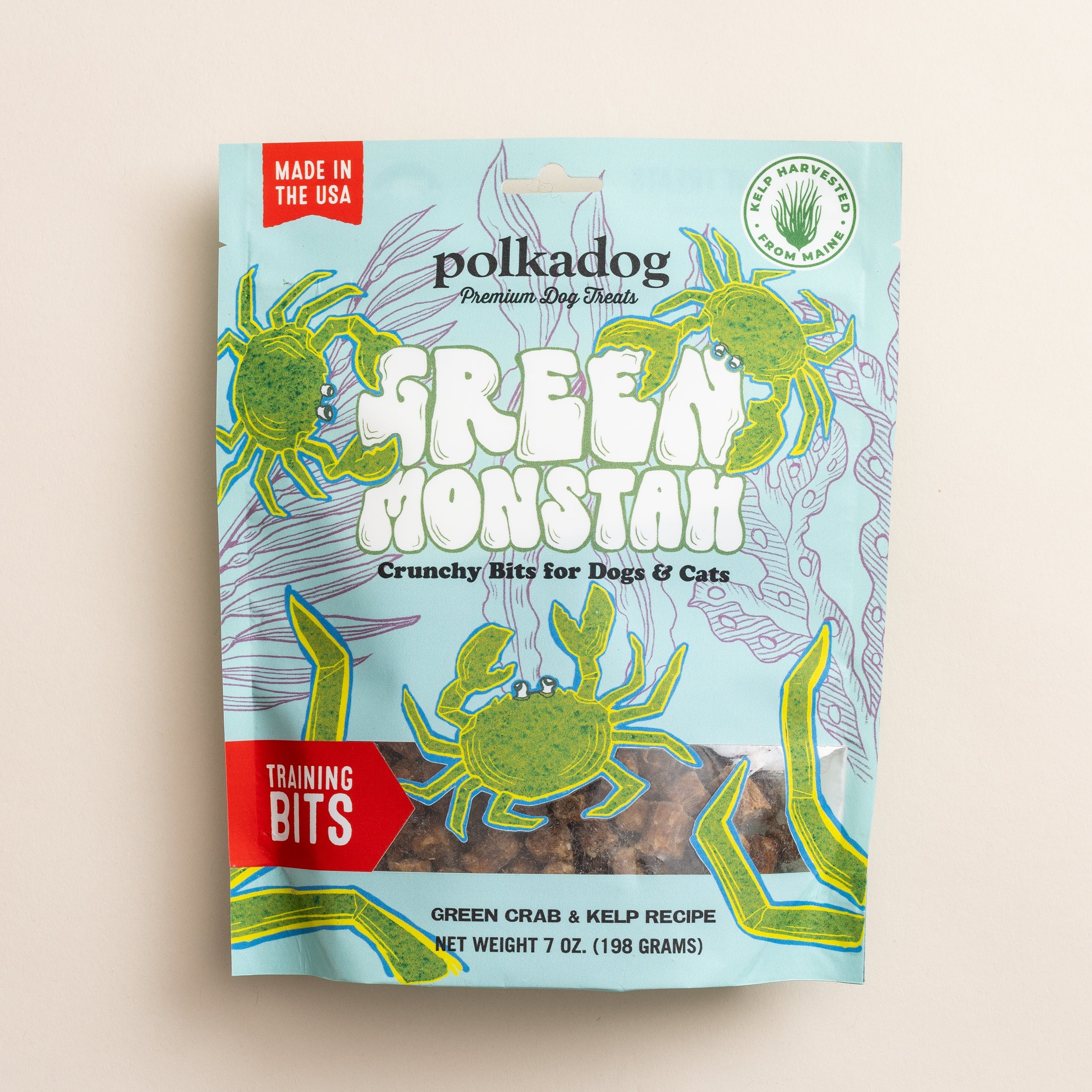 Polkadog Green Monstah (Bits)