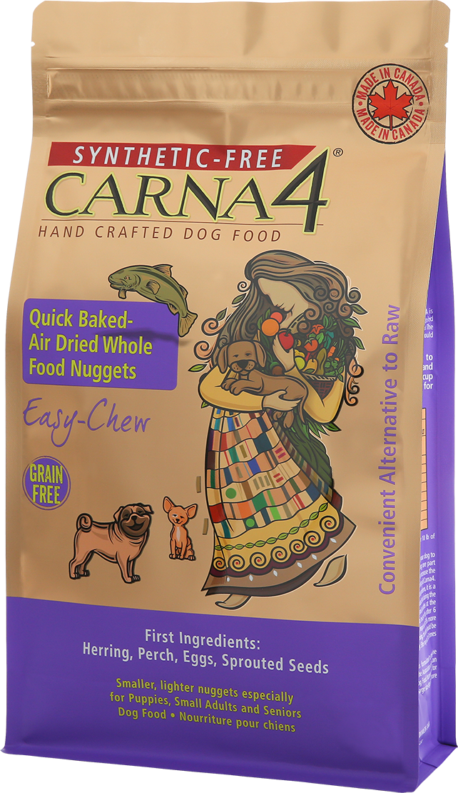 Carna4 Dog Easy-Chew Fish Whole Food Nuggets