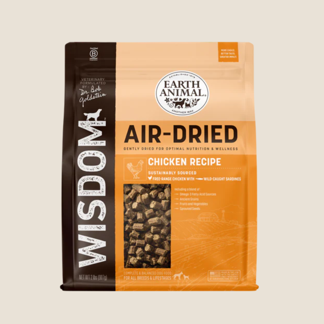 Earth Animal - Wisdom Air-Dried Chicken Recipe