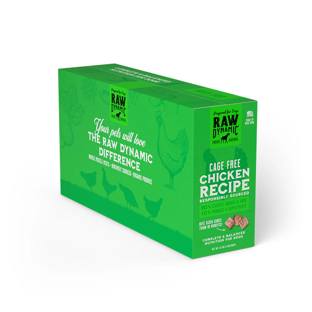 Raw Dynamic Dog Farm Raised Frozen Chicken Bulk Box 12lbs (IN STORE PICK UP ONLY)