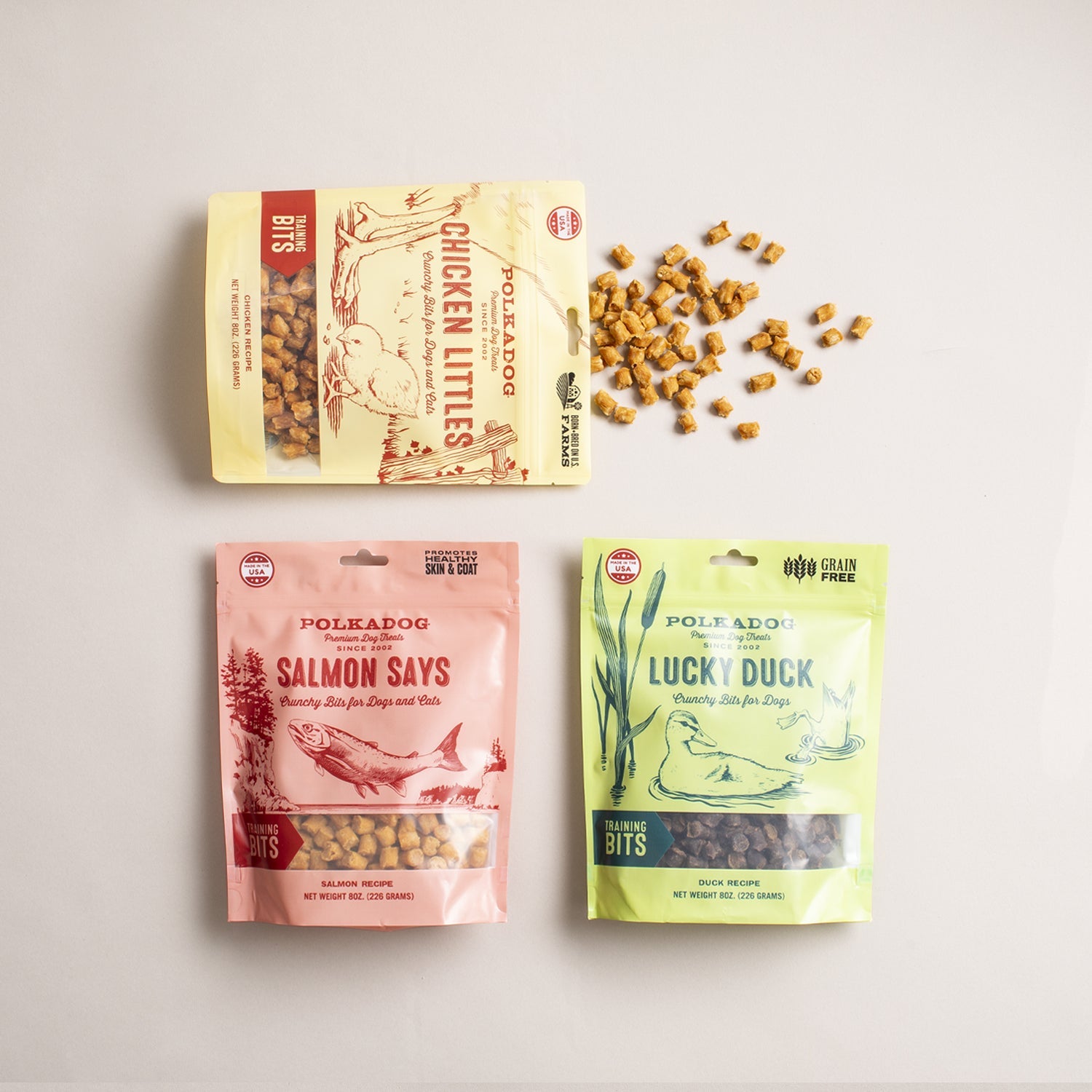 Polkadog Training Bits 3-Pack