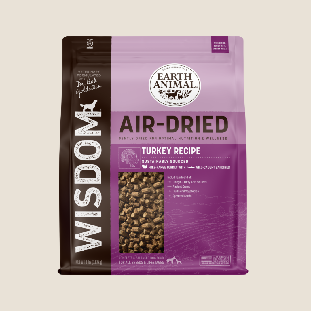 Earth Animal - Wisdom Air-Dried Turkey Recipe