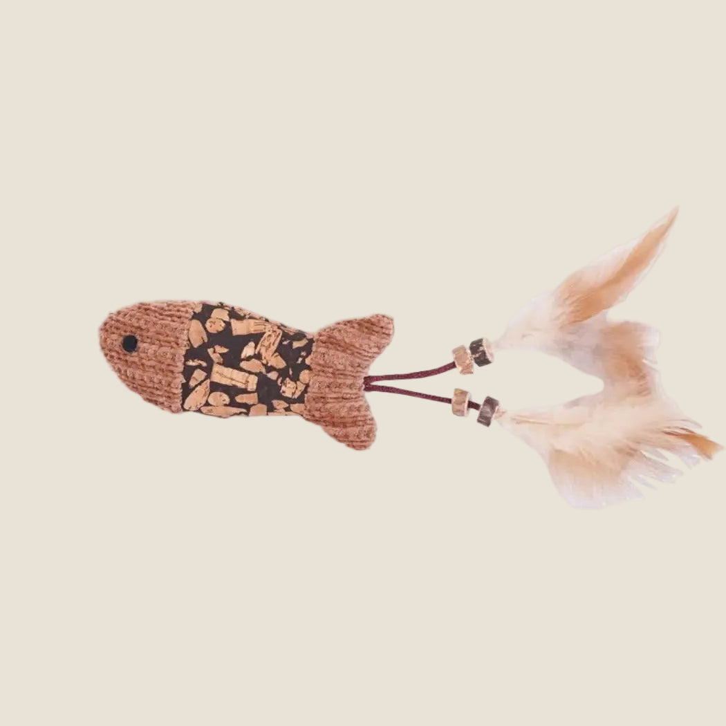 Cheerhunting - Feather Plush Fish Toy