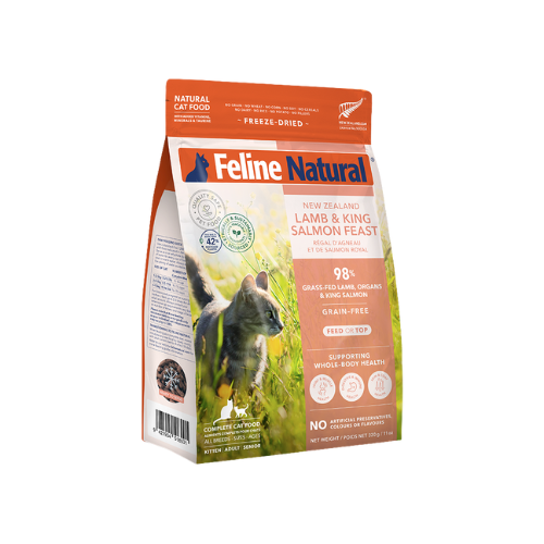 Lamb & King Salmon Feast Freeze-Dried Cat Food