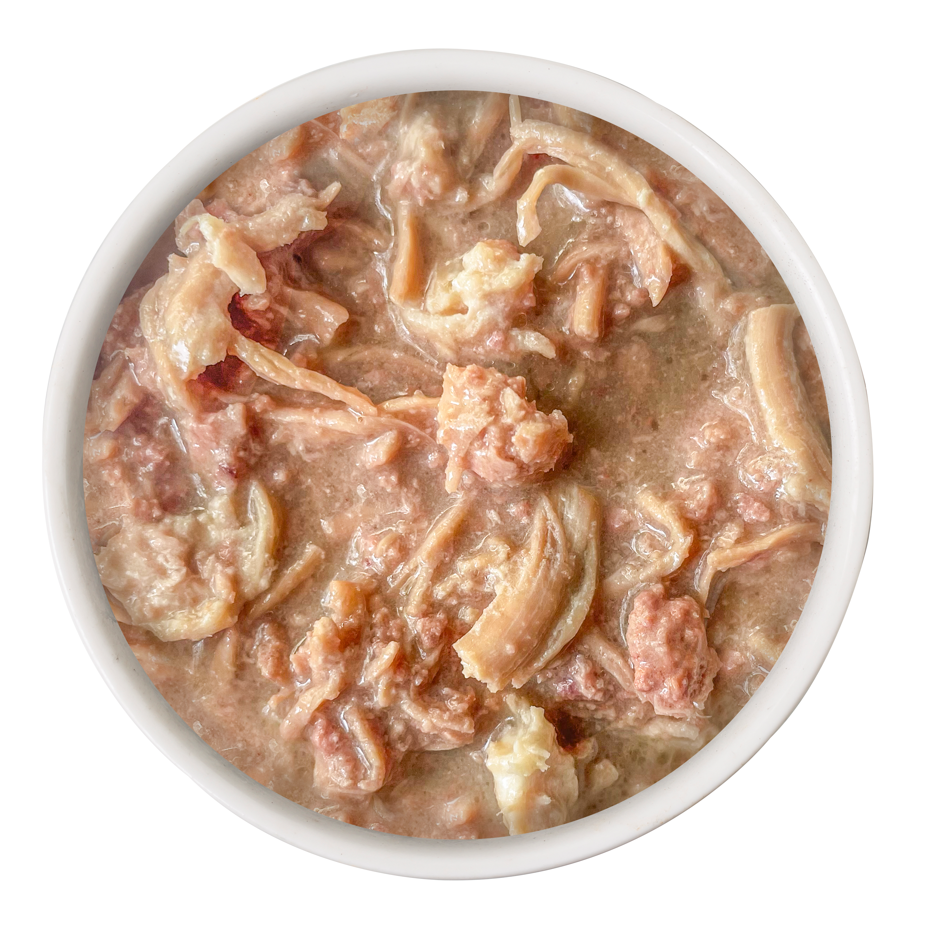 Chicken & Duck Shreds in Broth