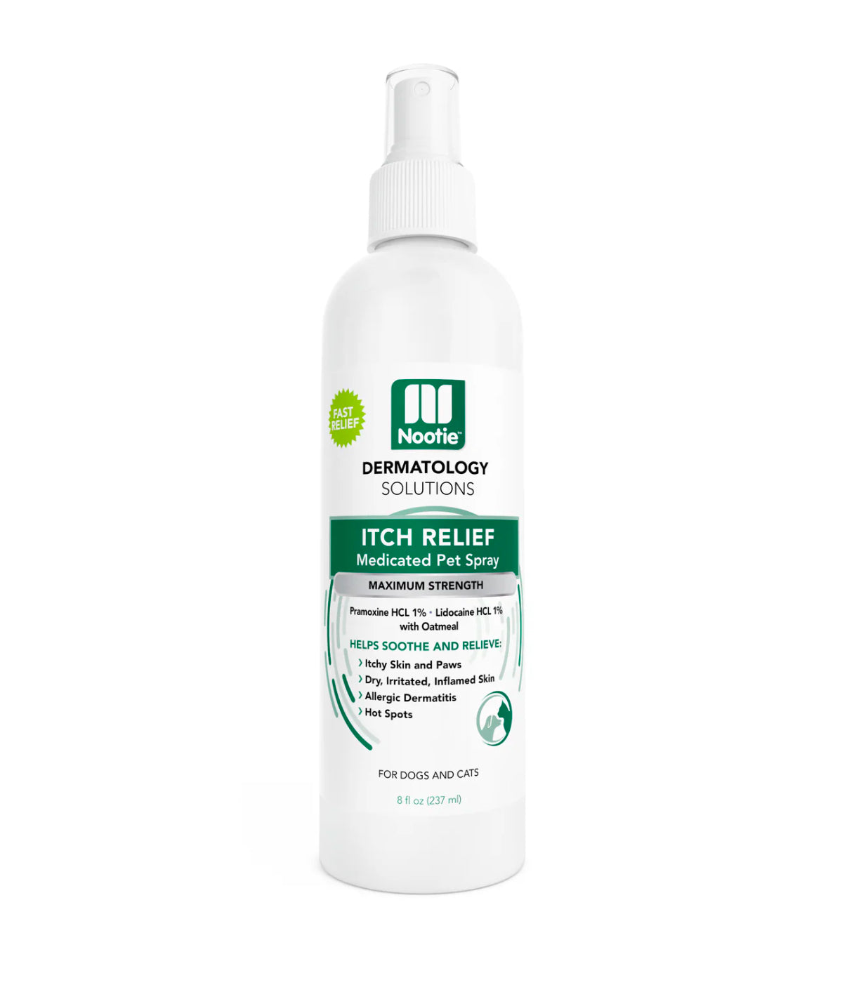NOOTIE ITCH RELIEF MEDICATED SPRAY 8oz