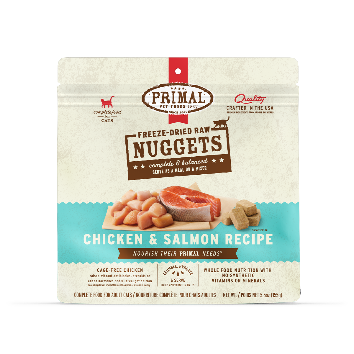 Primal Freeze Dried Duck Cat Food