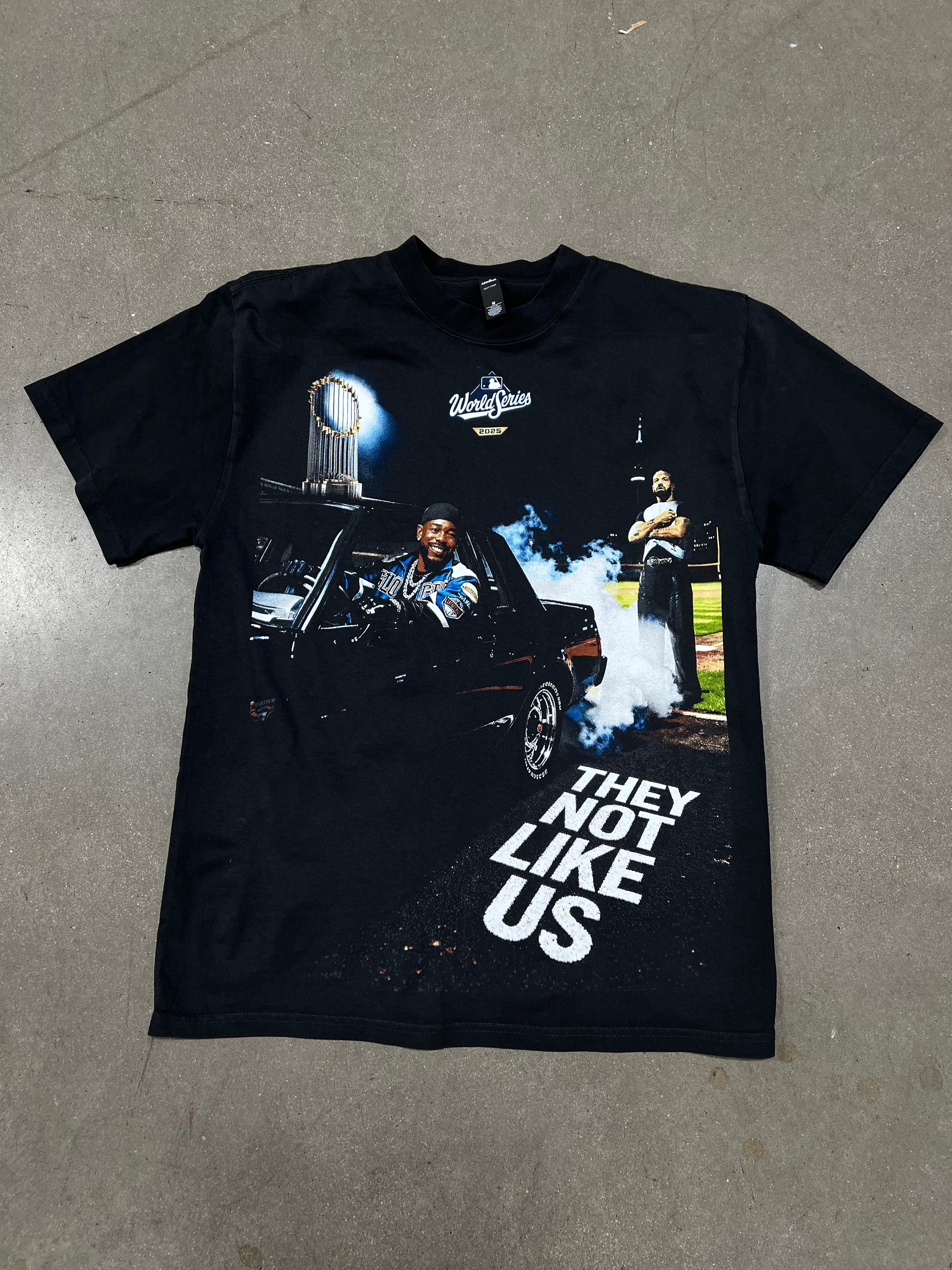 “They Not Like Us” World Series 2025 Premium Heavy Tee