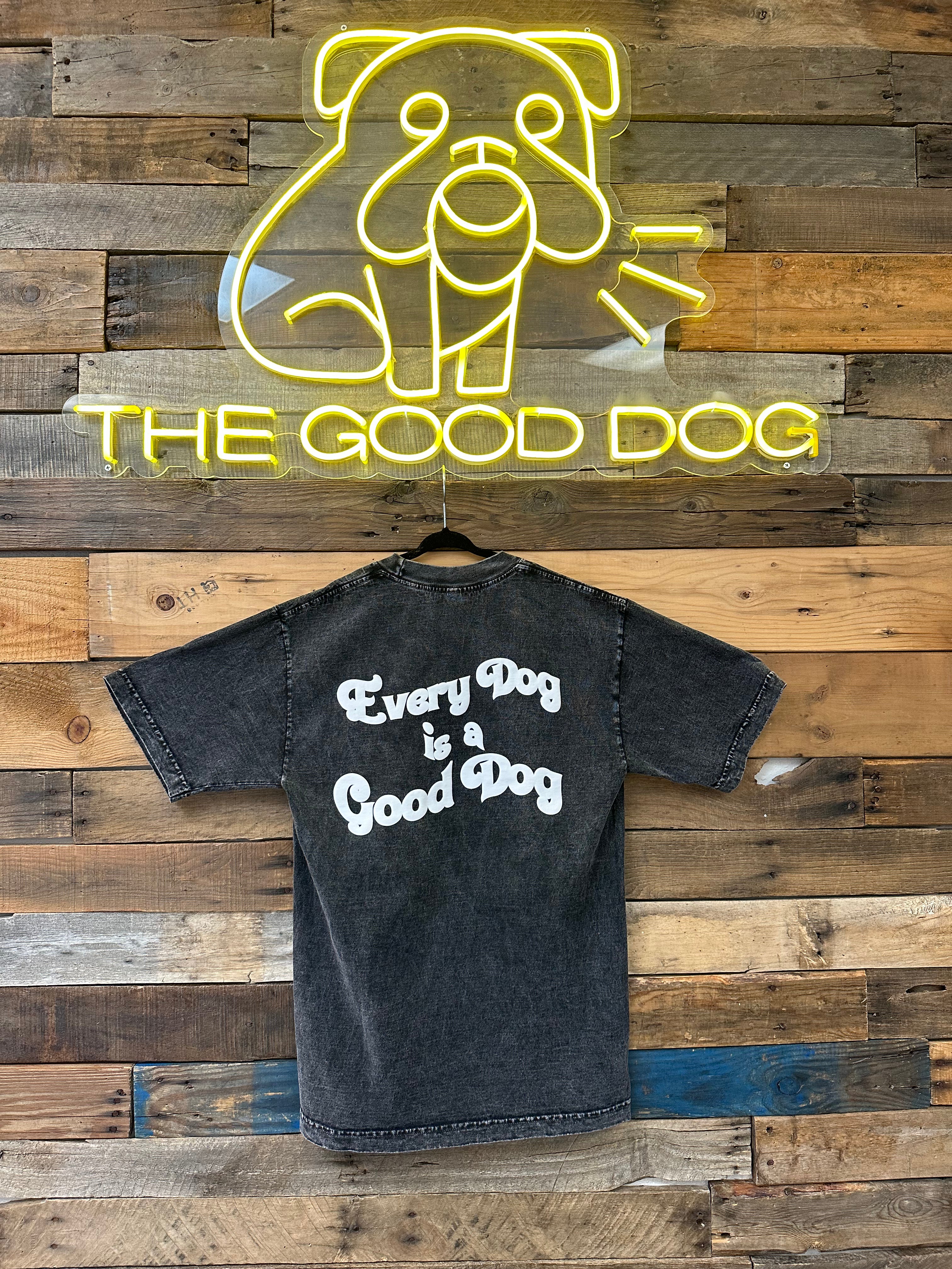The Good Dog Premium Puff Print T Shirts