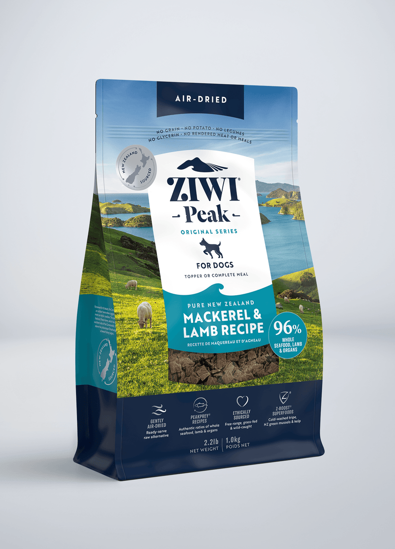 Ziwi Dog Air Dried Mackerel & Lamb