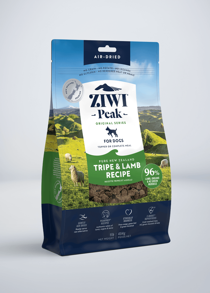 Ziwi Dog Air Dried Tripe & Lamb Recipe