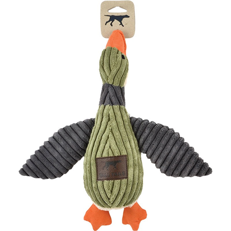 Tall Tails Plush Duck with Squeaker