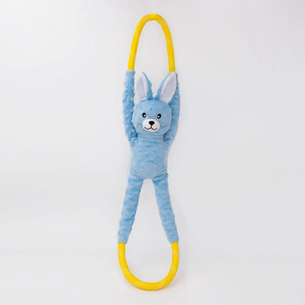 Zippy Paws Easter RopeTugz Bunny