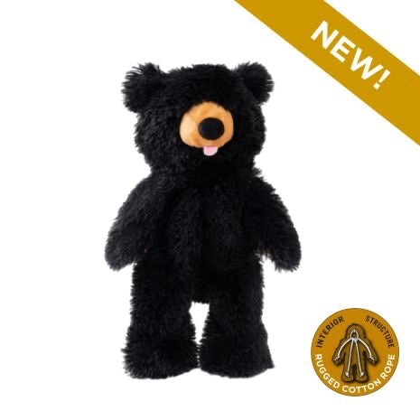 Tall Tails Black Bear Stuffless Toy 20"