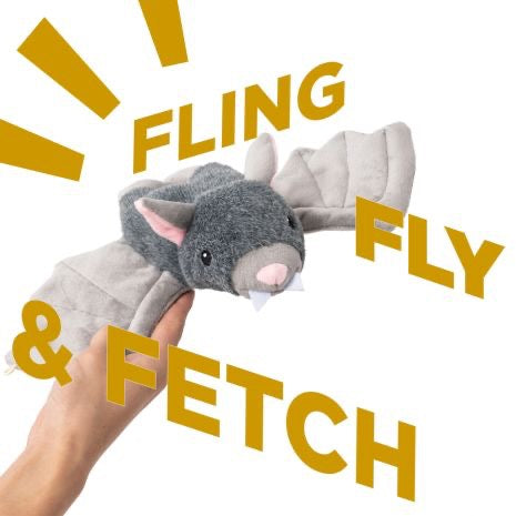 Tall Tails Flying Bat Fetch Toy 15"
