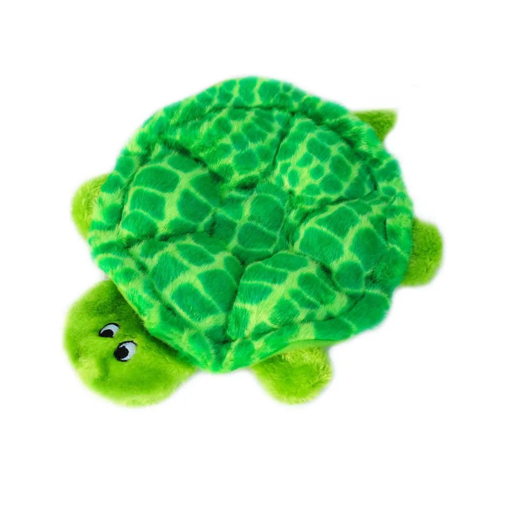 Zippy Paws Squeakie Crawler Slow Poke Turtle Dog Toy