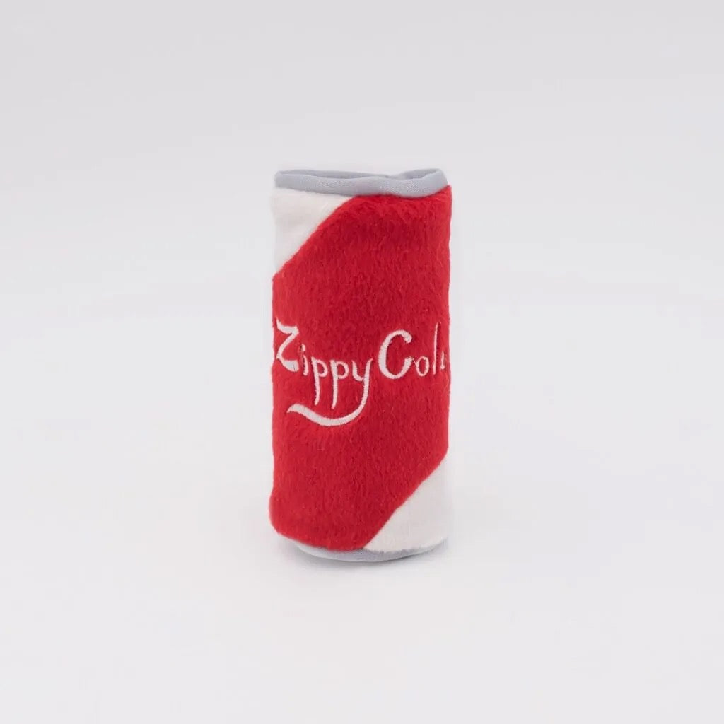 Zippy Paws Squeakie Zippy Cola Can Dog Toy