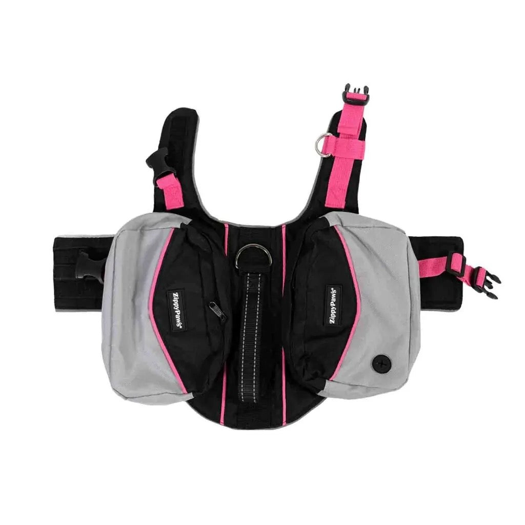 Zippy Paws Adventure Backpack Pink