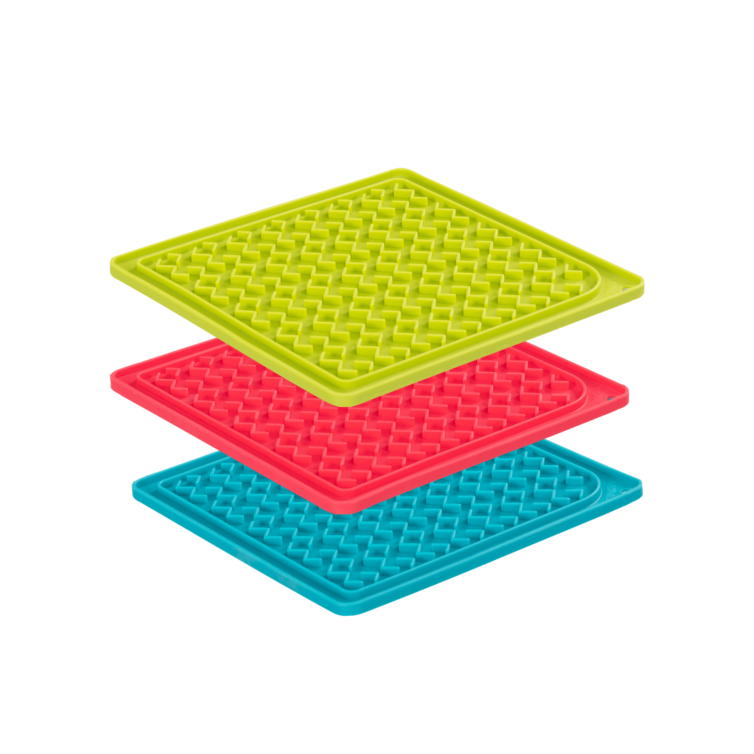 Silicone Therapeutic Dog Lick Mat, 8" x 8"