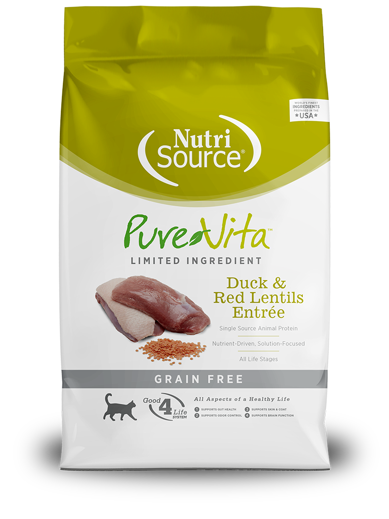 Grain Free Duck & Red Lentils Entrée Cat Food