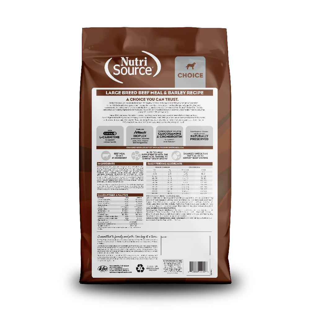 Large Breed Beef Meal & Barley