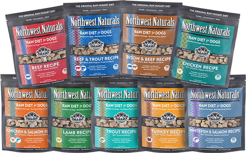 NW Naturals Frozen Nuggets Chicken & Salmon for Dogs