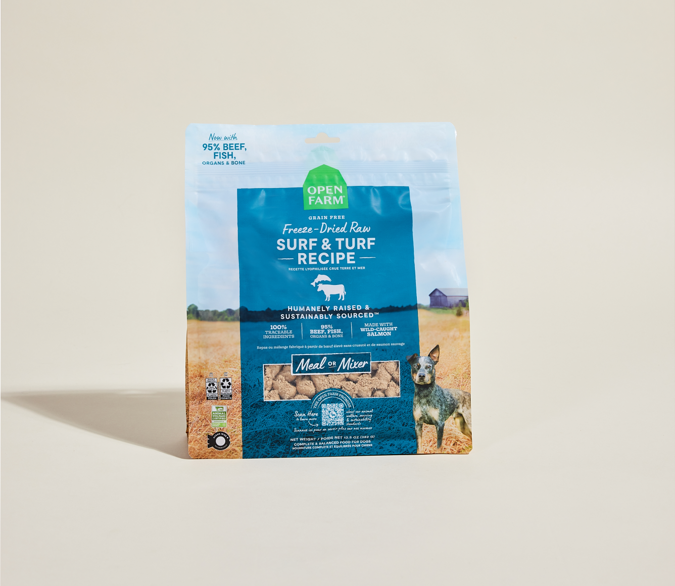 Surf & Turf Freeze Dried Raw Morsels for Dogs