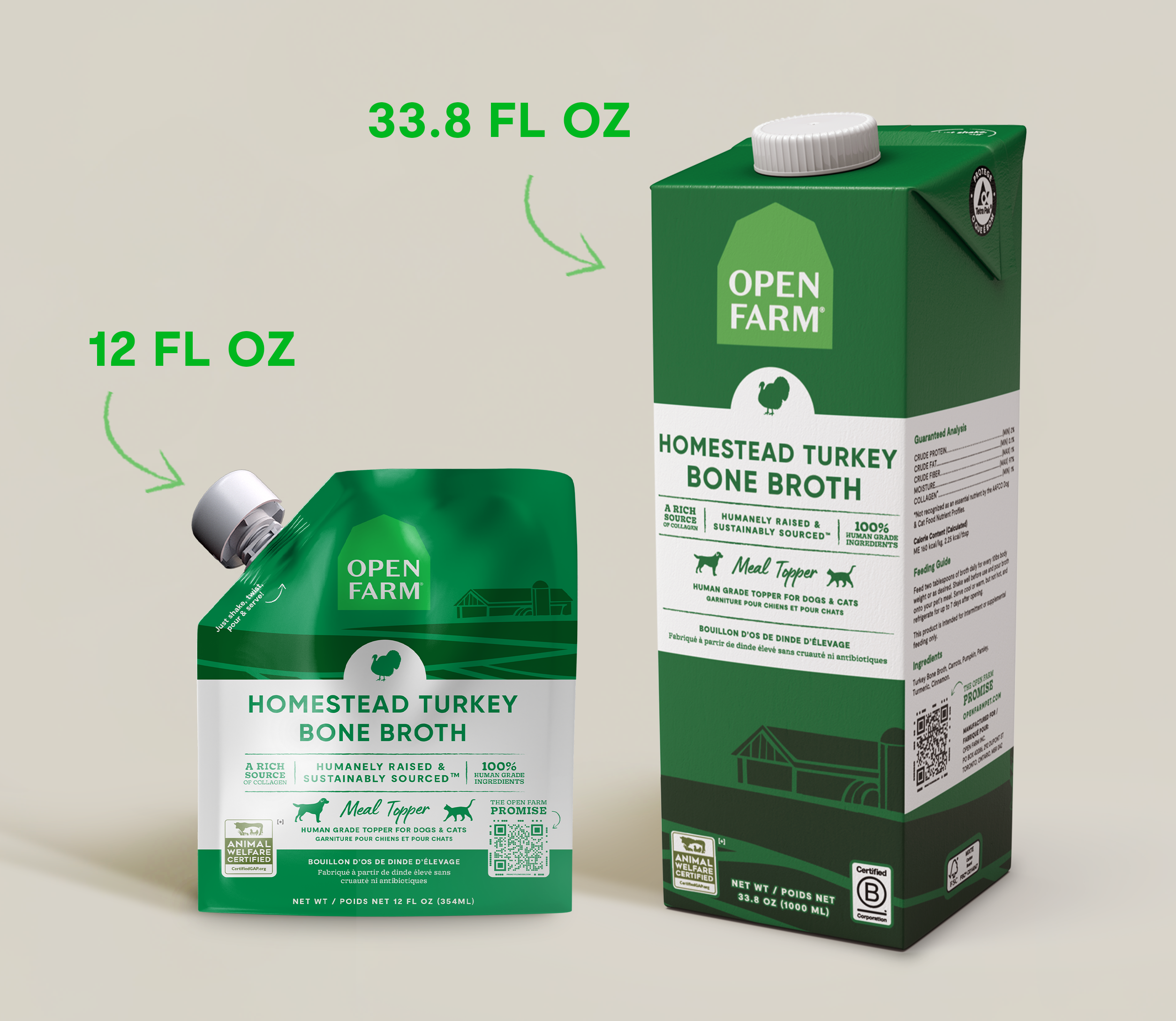 Homestead Turkey Bone Broth For Dogs