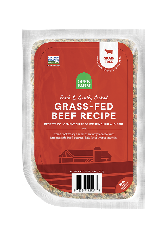 Grass-Fed Beef Grain-Free Freshly Crafted Dog Food