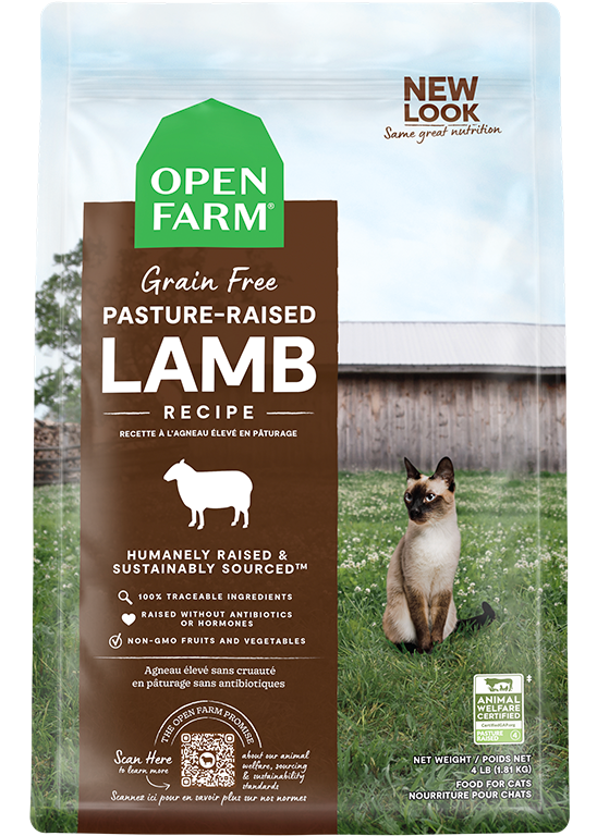 Pasture-Raised Lamb Grain-Free Cat Kibble