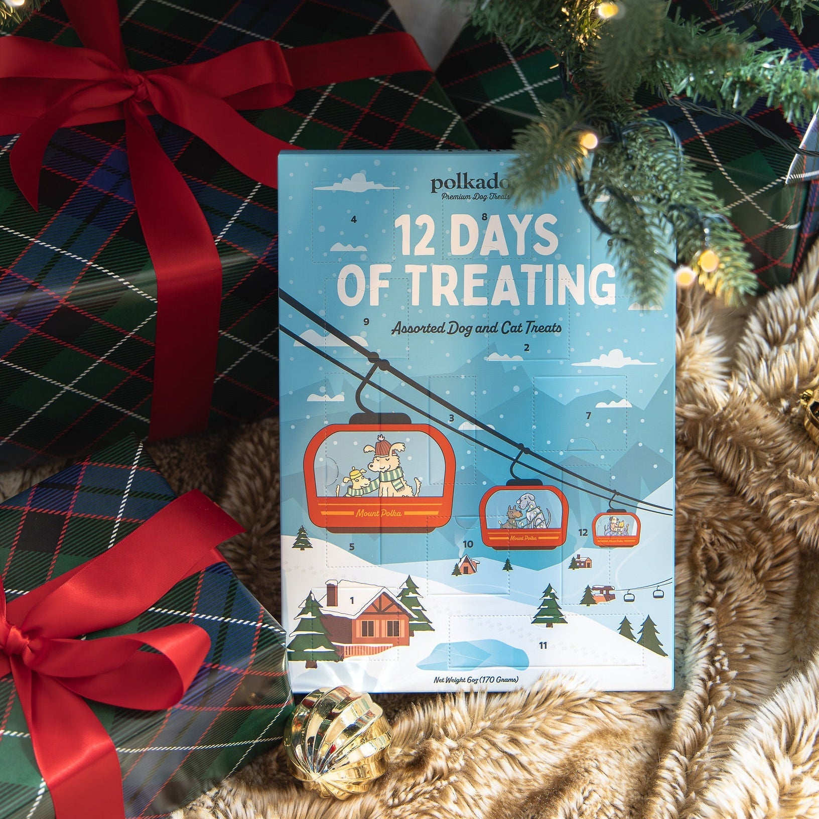 Polkadog 12 Days of Treating Holiday Calendar