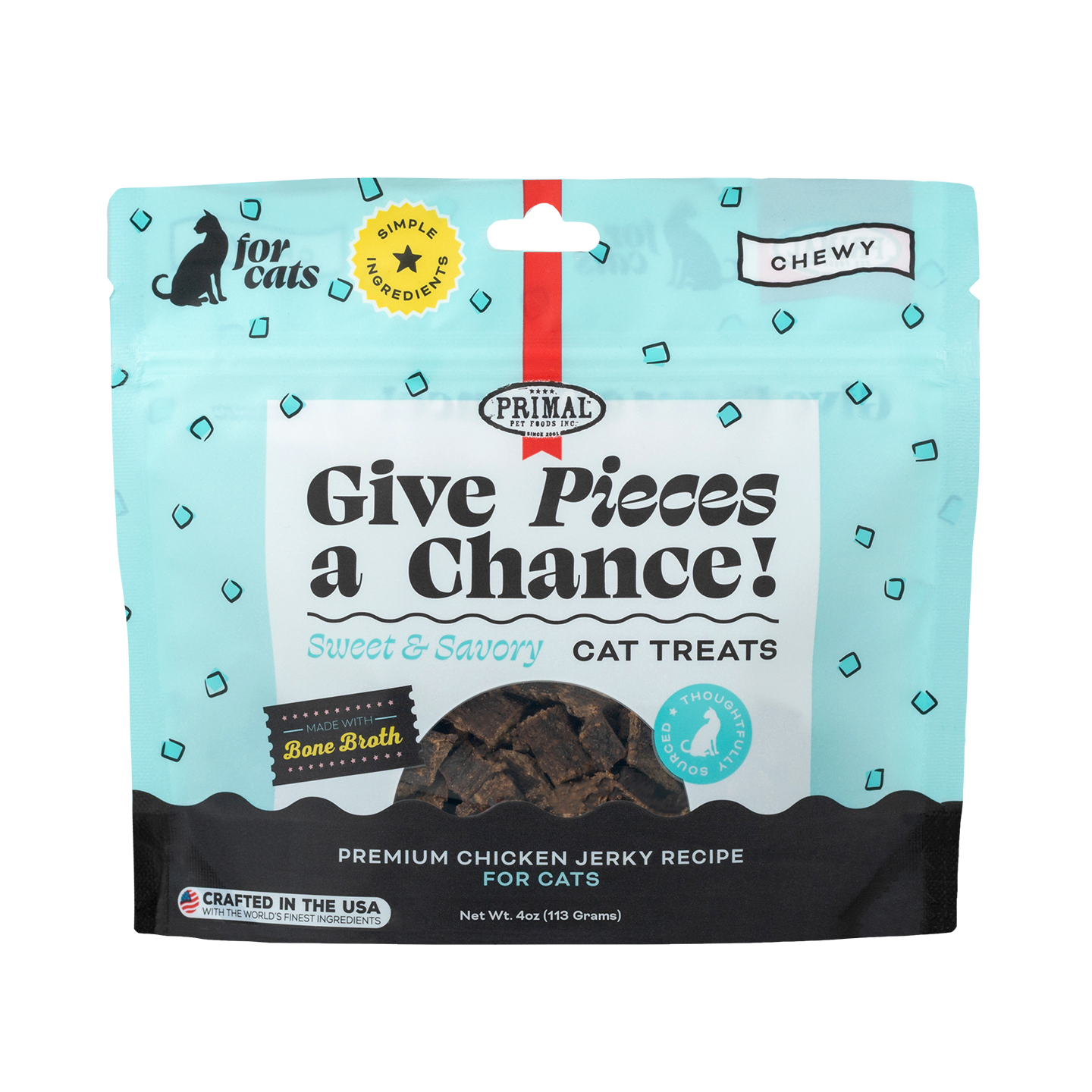 Primal Give Pieces a Chance Cat Treats