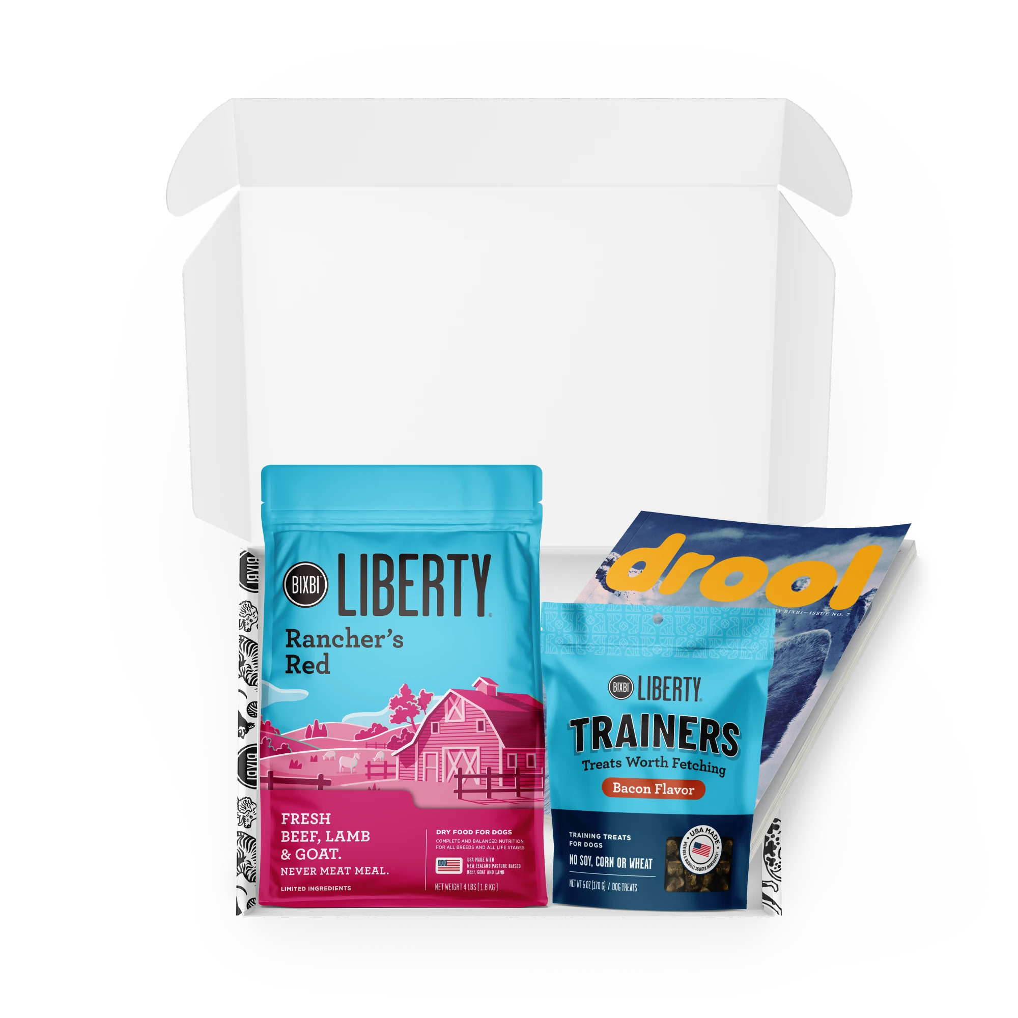 BIXBI Sample Box for Dogs - Liberty