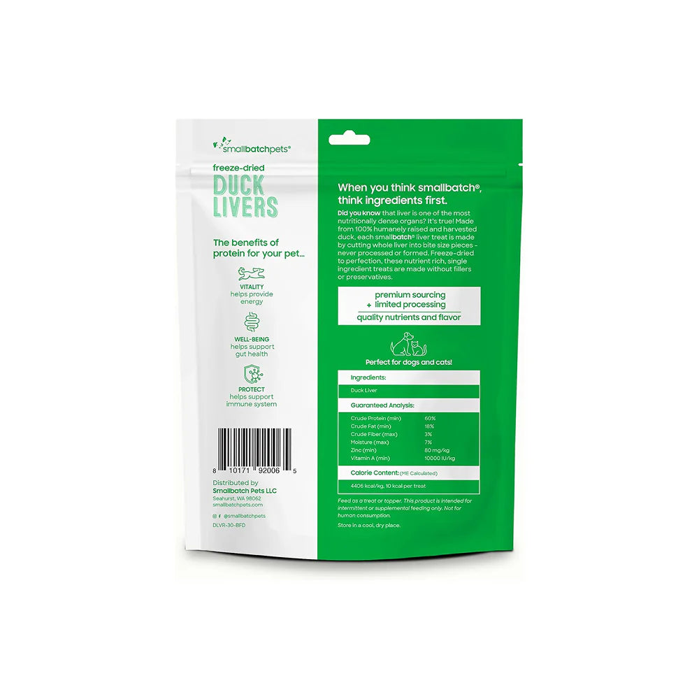 FreezeDried Duck Livers