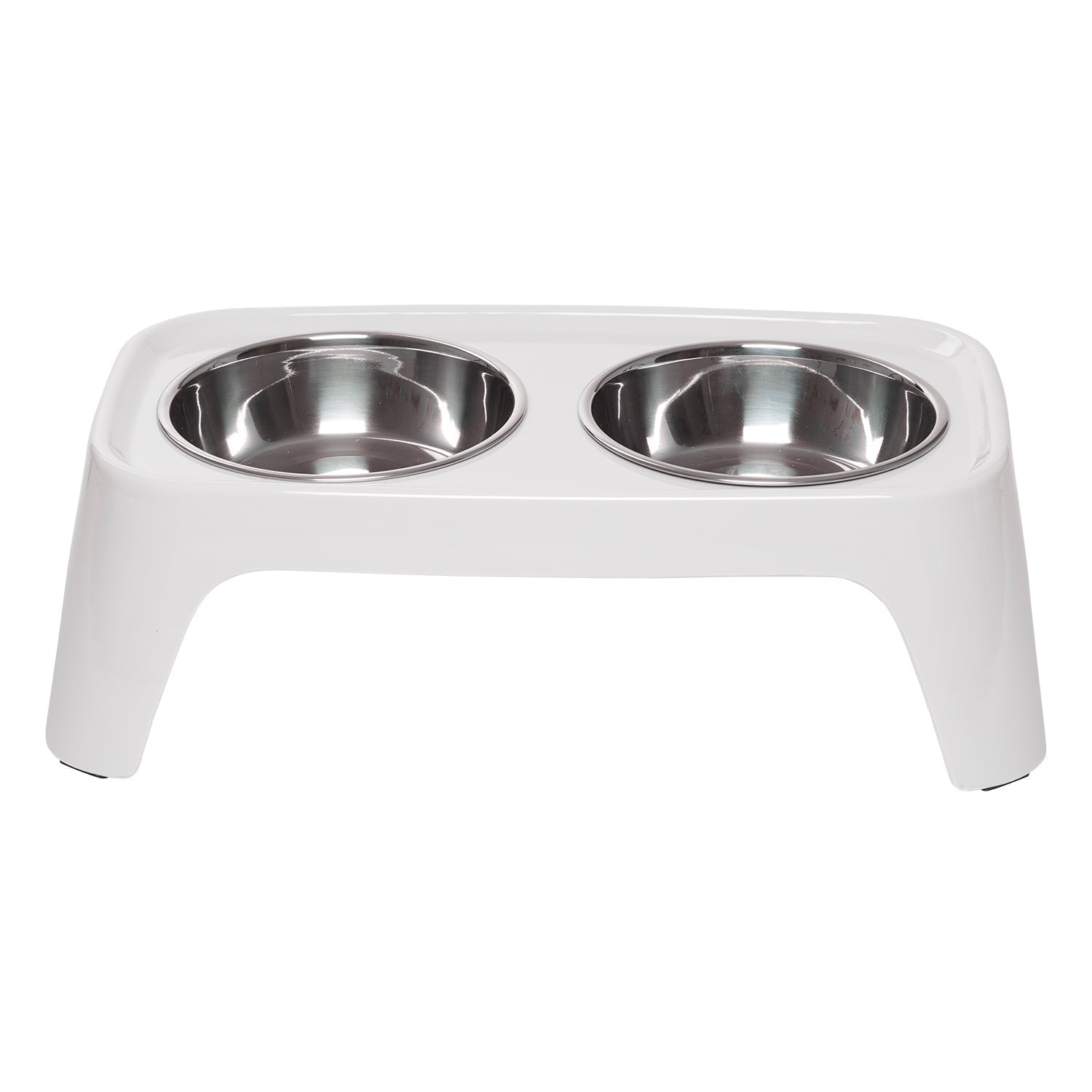 Totally Pooched Elevated Dog Feeder, 3 Cups Per Bowl, 6" High