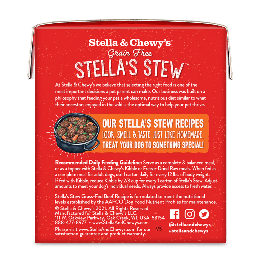 Stella's Stew - Grass-Fed Beef