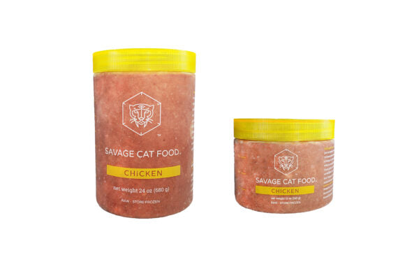 Savage Cat Raw Frozen Chicken (IN STORE PICK UP ONLY)