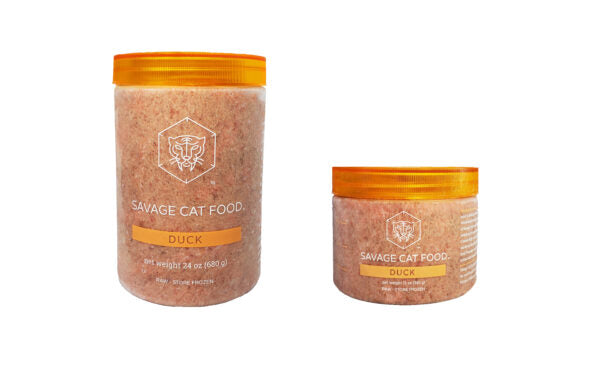 Savage Cat Raw Frozen Duck (IN STORE PICK UP ONLY)