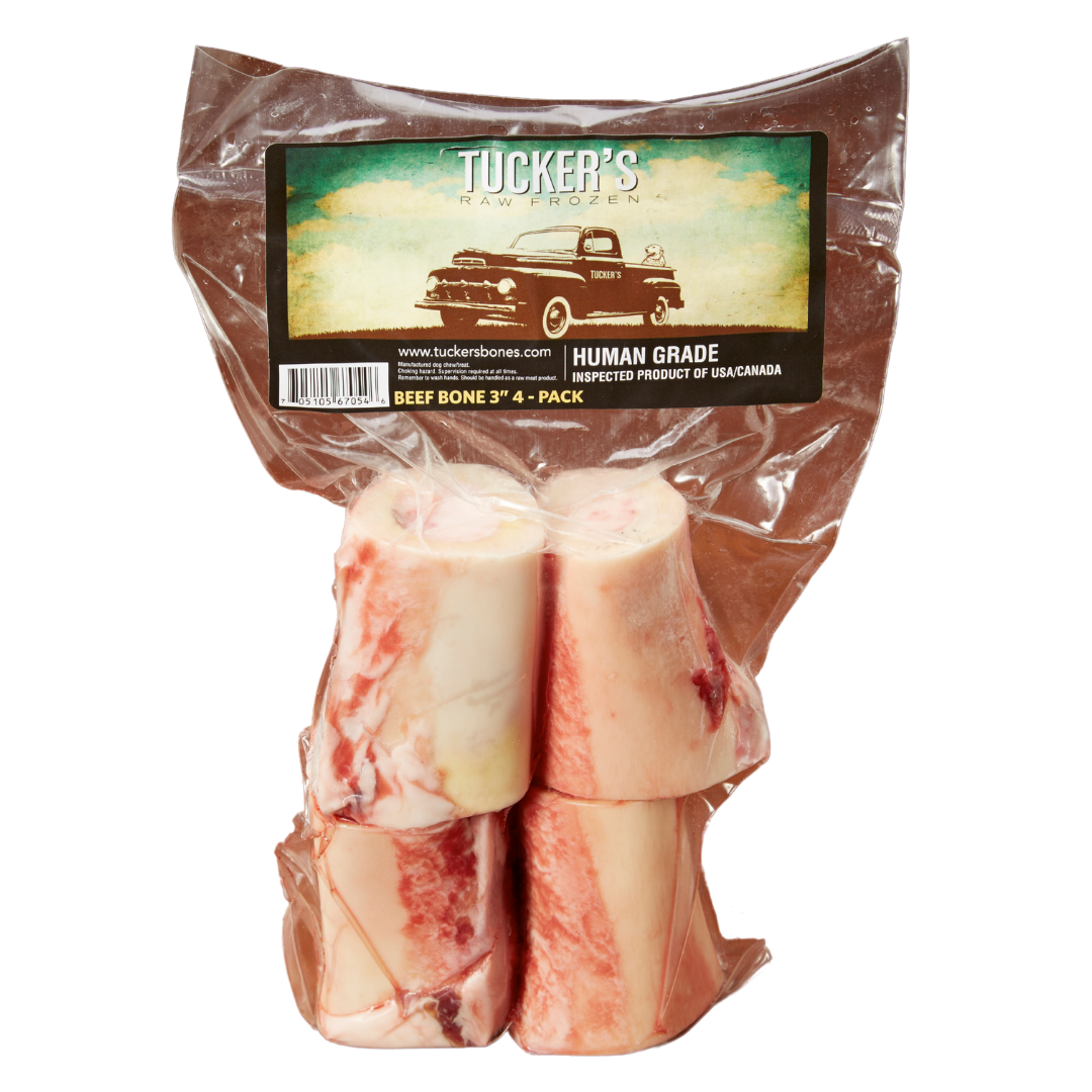Raw beef bones for dogs
