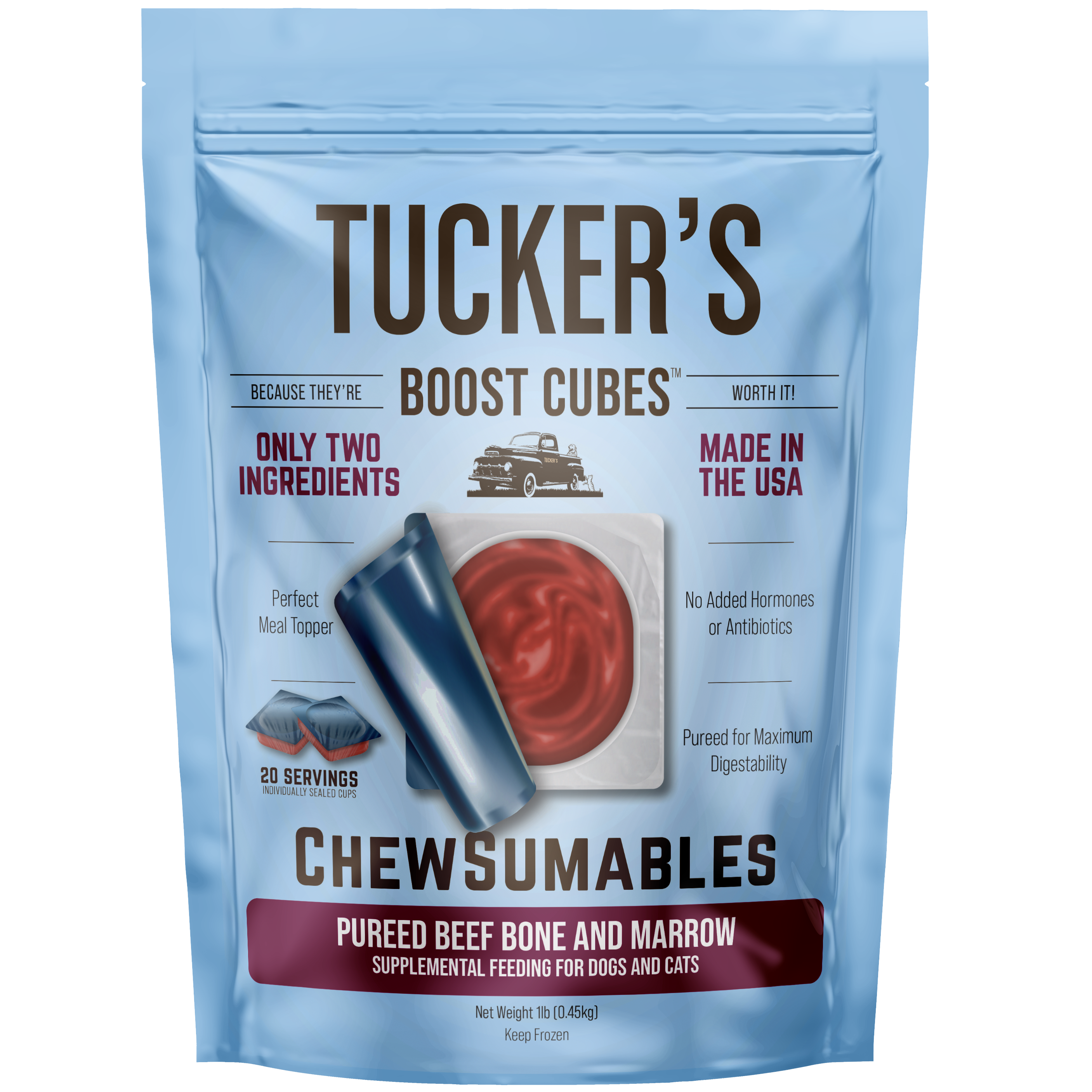 Pureed Beef Bone and Marrow