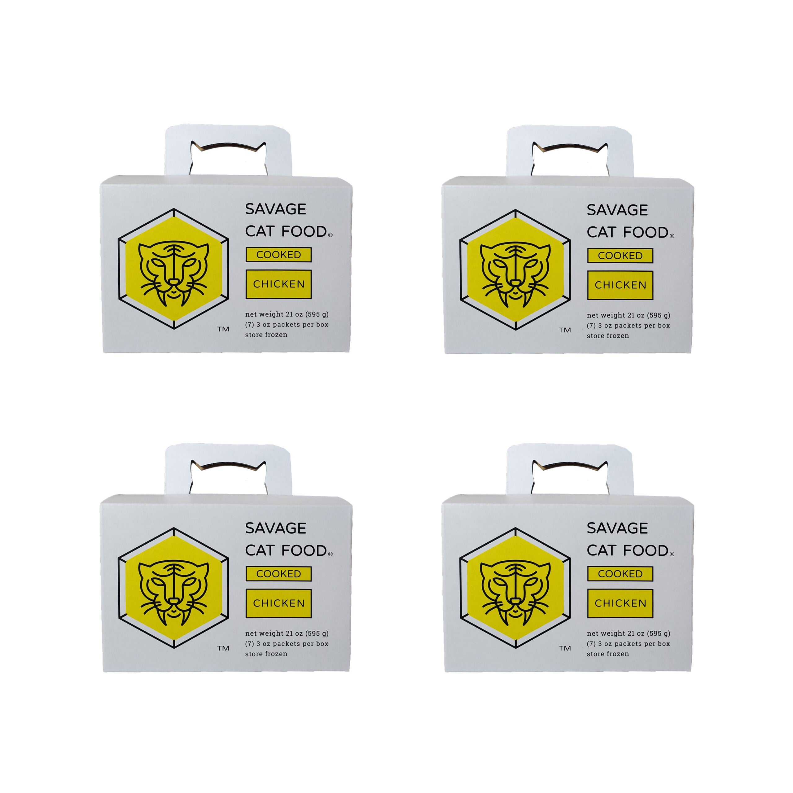 Cooked Chicken Boxes – Pack of 4