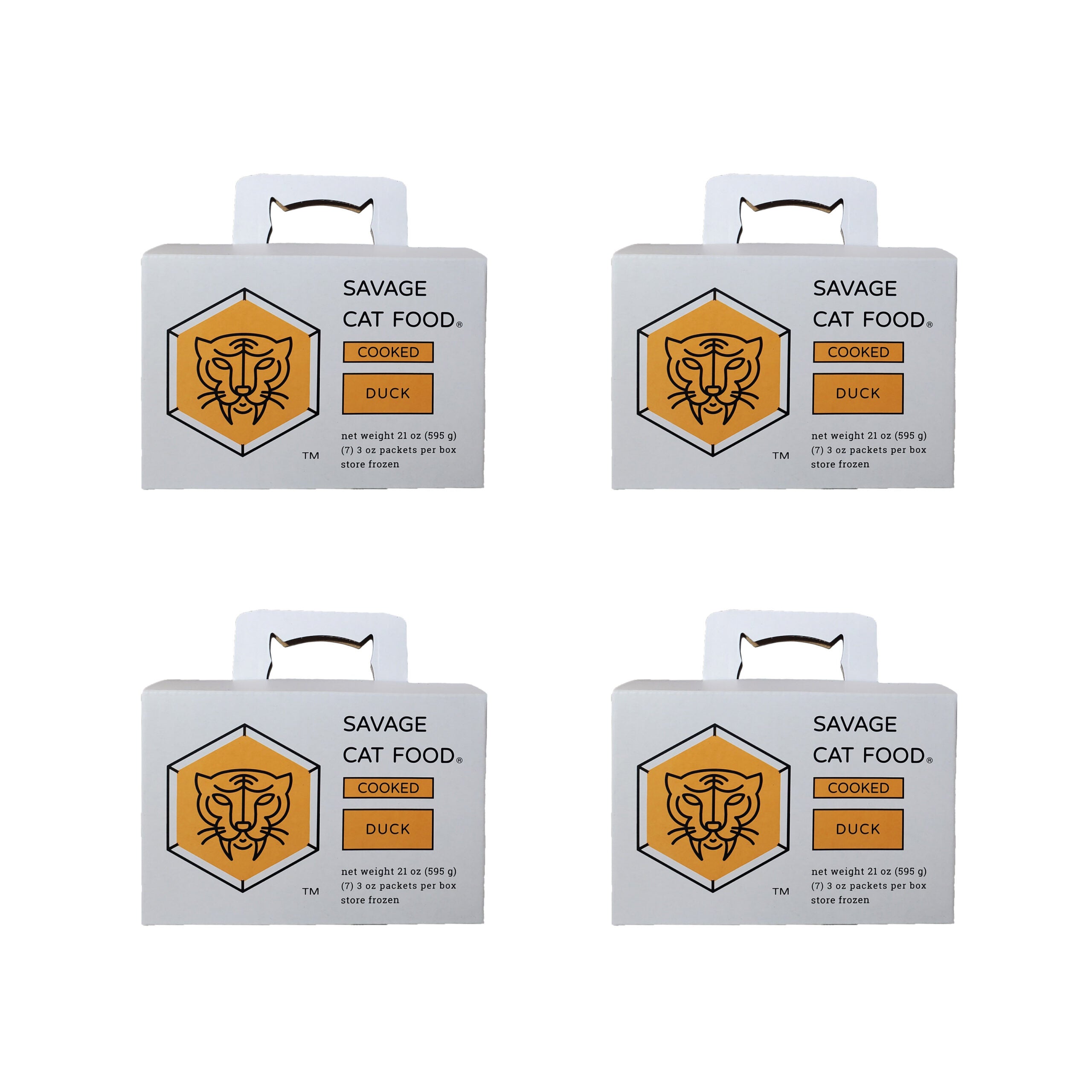 Cooked Duck Boxes – Pack of 4