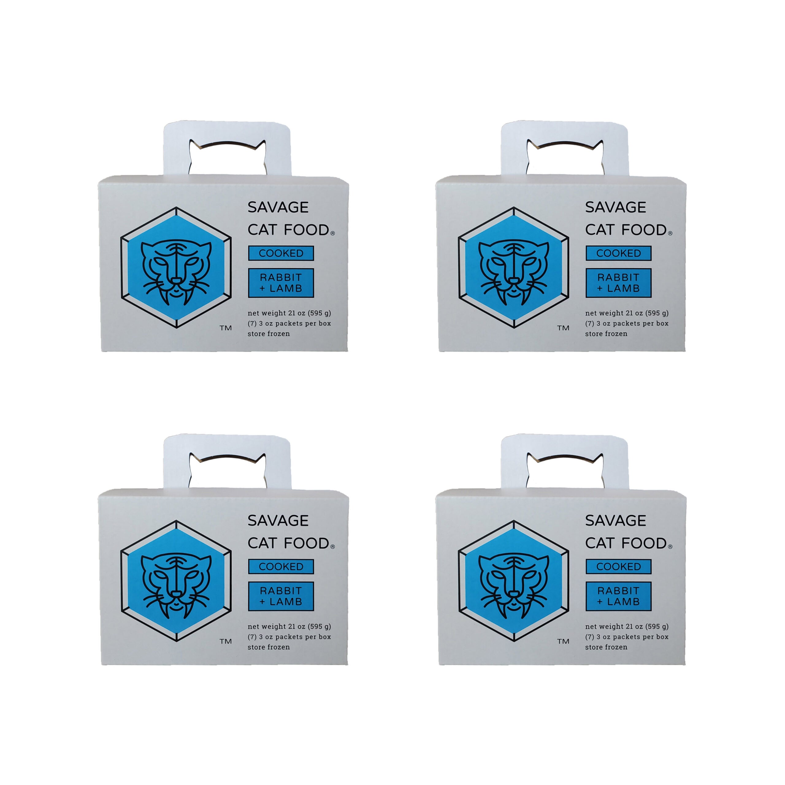 Cooked Rabbit + Lamb Boxes – Pack of 4