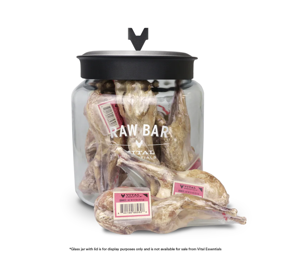 Vital Essentials Dog Raw Bar Freeze Dried Quail Treat